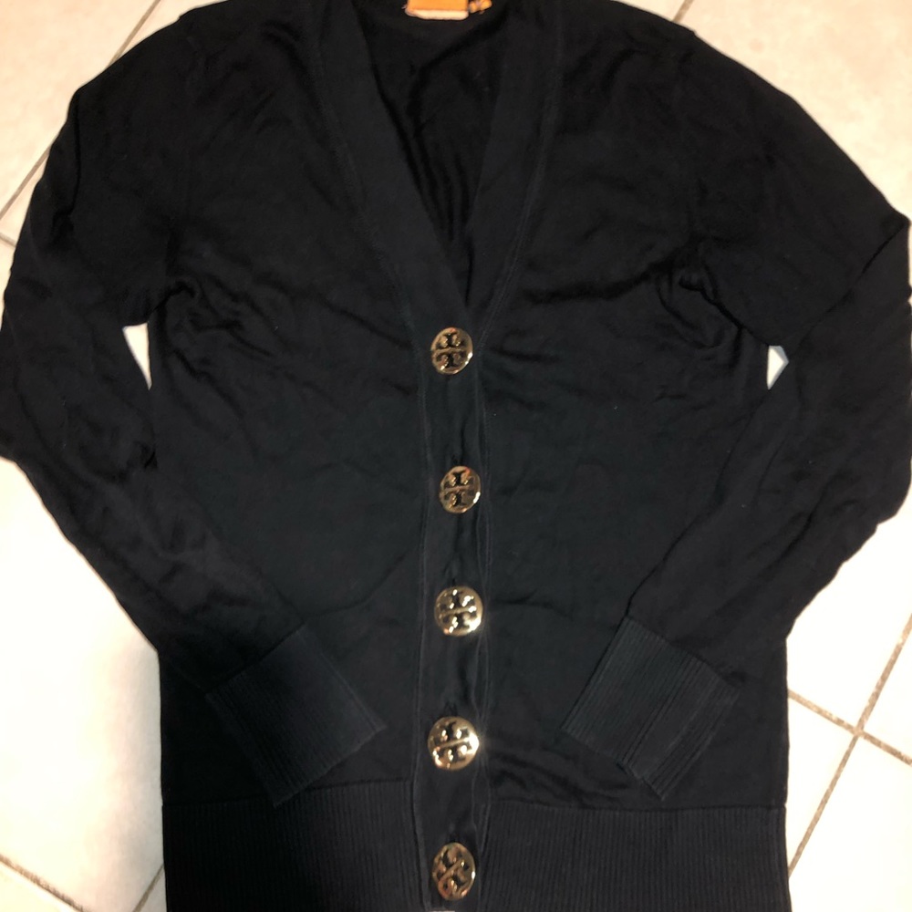 Tory Burch Merino Wool Cardigan